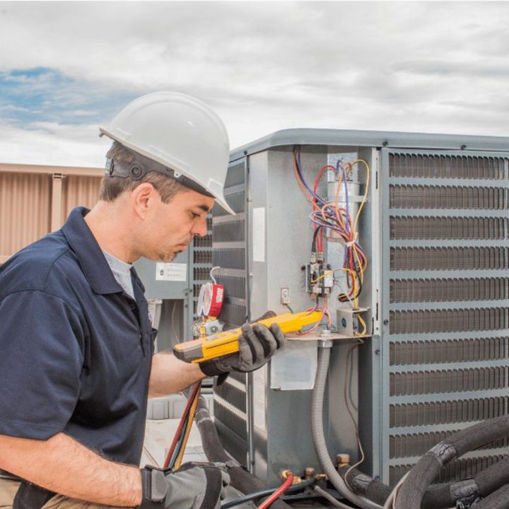 Listowel HVAC Pros HVAC technician on a service call in Listowel, Ontario